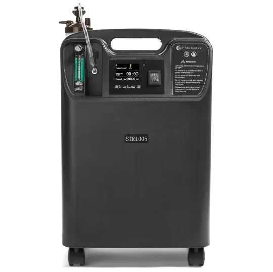 React Health Stratus 5 Slim Lightweight Stationary Oxygen Concentrator RTH-STR1005